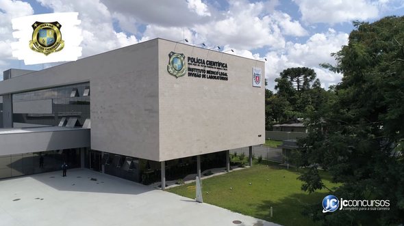 Concurso da Polícia Científica PR: prédio do órgão - Divulgação