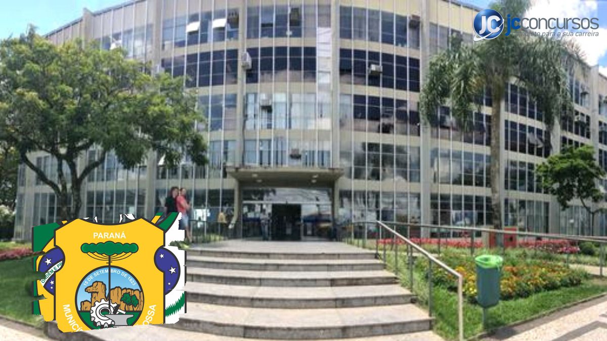 Concurso Prefeitura de Ponta Grossa: prédio do executivo municipal - Divulgação