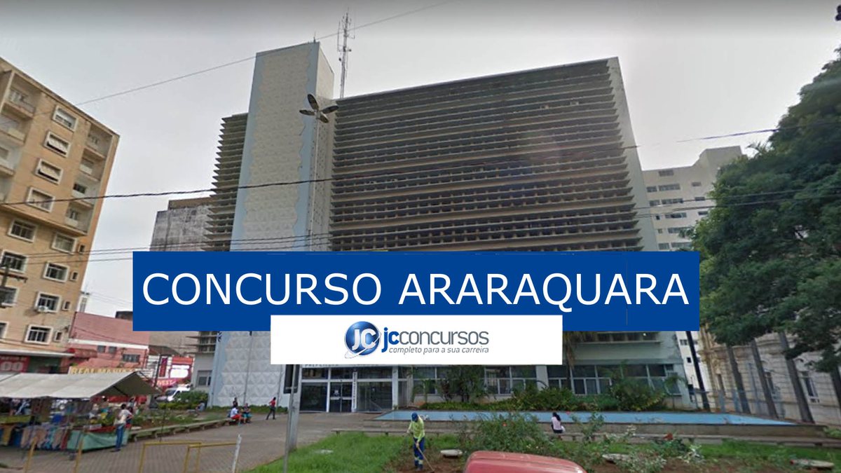 Concurso da Prefeitura de Araraquara: sede do órgão