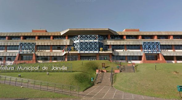 Concurso da Prefeitura de Joinville SC: sede do órgão - Google Street View