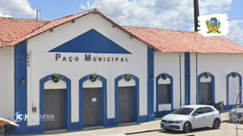 Concurso da Prefeitura de Acarape: sede do Executivo - Google Street View