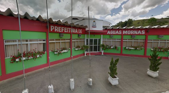 Concurso Prefeitura de Águas Mornas - sede do Executivo - Google Street View
