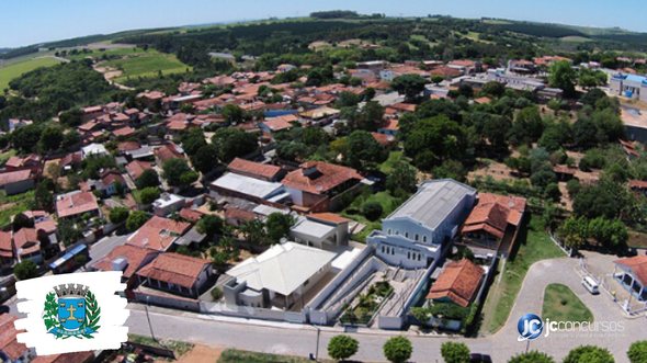 Concurso da Prefeitura de Alambari: vista aérea do município - Divulgação