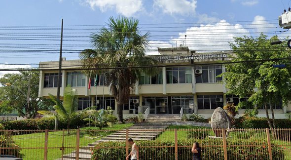 Concurso Prefeitura de Ananindeua: fachada do edifício sede do Executivo - Google Street View