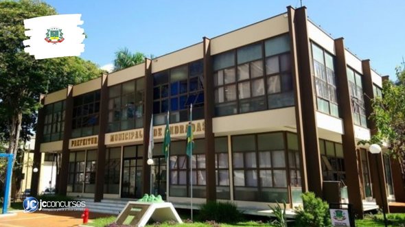 Concurso da Prefeitura de Andradas: sede do Executivo - Foto: Divulgação