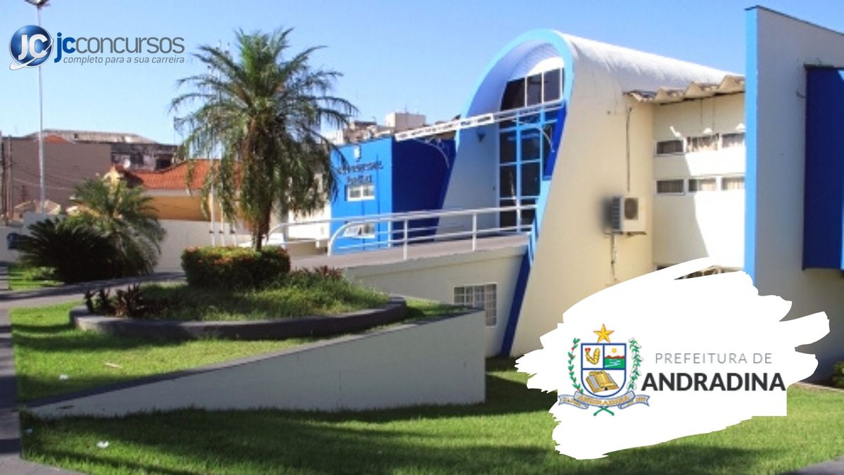 Concurso Prefeitura de Andradina: prédio do executivo municipal - Divulgação