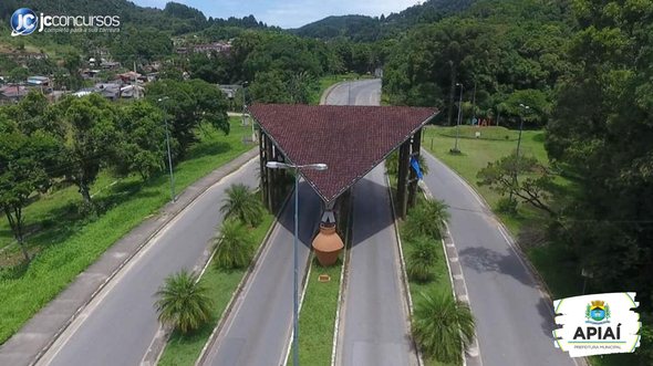 Concurso da Prefeitura de Apiaí SP: portal de entrada da cidade - Divulgação