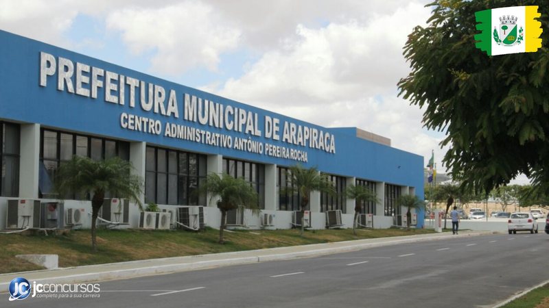 Concurso da Prefeitura de Arapiraca AL: sede do Executivo - Divulgação