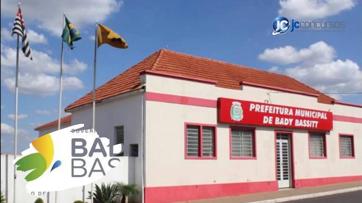 None - Concurso Prefeitura de Bady Bassit SP: sede da Prefeitura de Bady Bassit: Divulgação