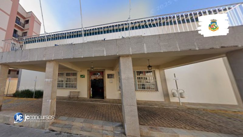 Concurso da Prefeitura de Baependi: sede do Executivo - Google Street View