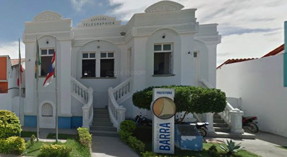 Concurso da Prefeitura da Barra: sede do órgão - Google Street View