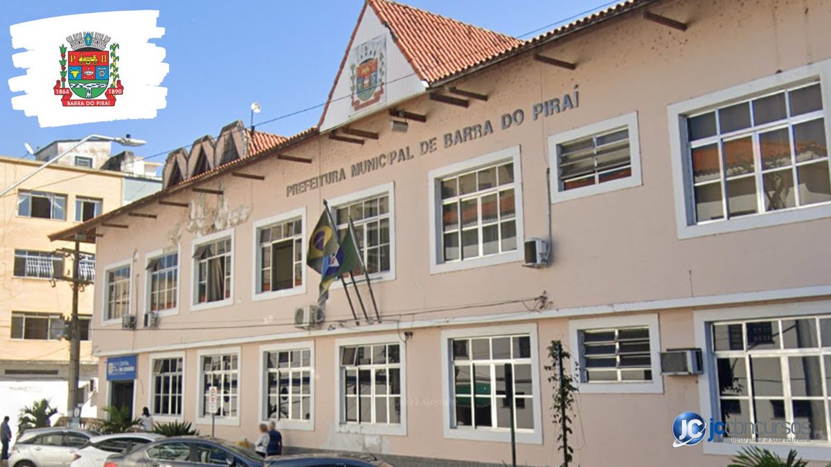 Processo seletivo de Barra do Piraí RJ: sede da prefeitura municipal - Google Street View