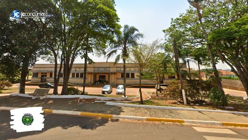 Concurso da Prefeitura de Bernardino de Campos: sede do Poder Executivo - Foto: Google Street View