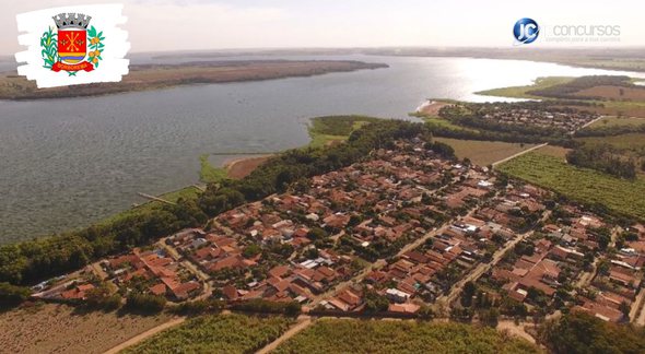 Concurso da Prefeitura de Borborema: vista aérea do município - Divulgação