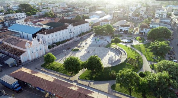 Concurso Prefeitura de Cametá: vista panorâmica do centro da cidade - Divulgação