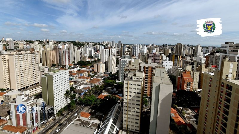 Concurso Setec Campinas SP: vista aérea do município