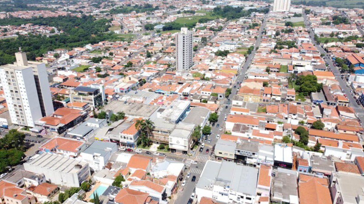 Concurso Prefeitura de Capivari SP: vista aérea da cidade