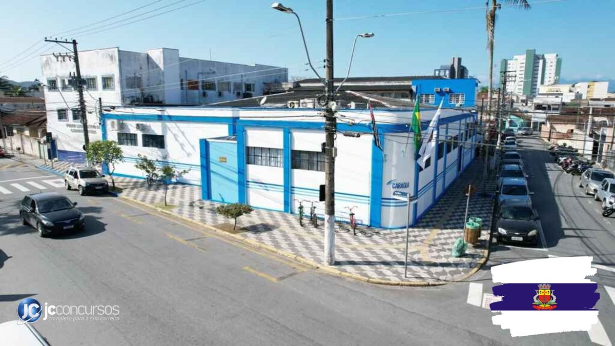 Processo seletivo da Prefeitura de Caraguatatuba: fachada da sede do Executivo - Divulgação