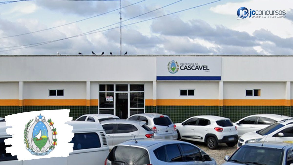 Processo seletivo de Cascavel CE: sede da prefeitura