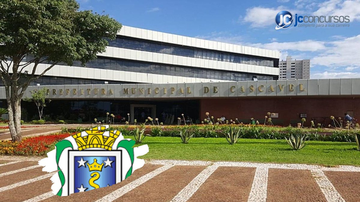 Concurso Prefeitura de Cascavel: prédio do executivo municipal