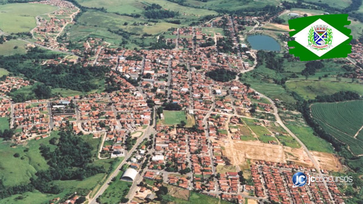 Concurso da Prefeitura de Charqueada: vista aérea do município - Divulgação