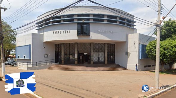 Concurso da Prefeitura de Chavantes: fachada do prédio do Executivo - Foto: Google Street View