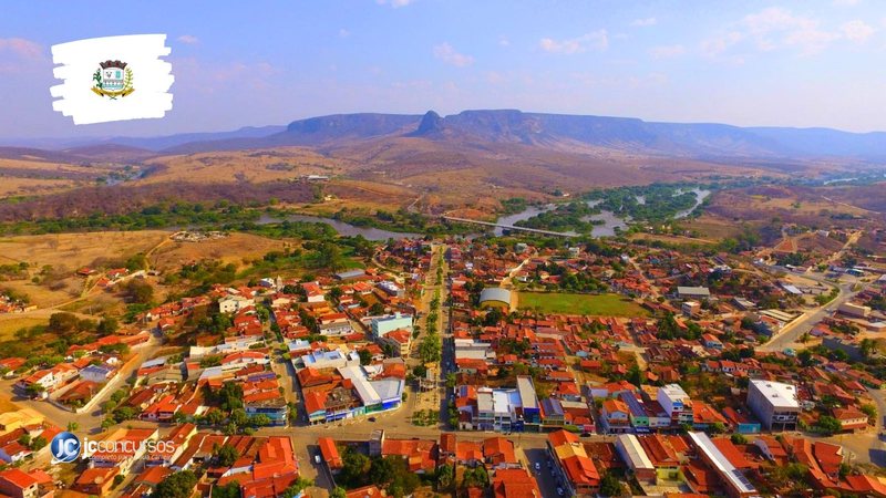 Concurso da Prefeitura de Coronel Murta: vista aérea do município - Foto: Divulgação