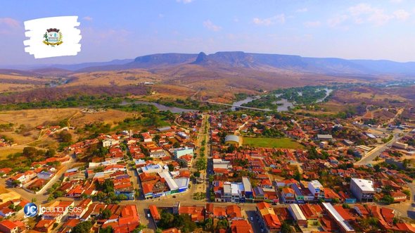 Concurso da Prefeitura de Coronel Murta: vista aérea do município - Foto: Divulgação