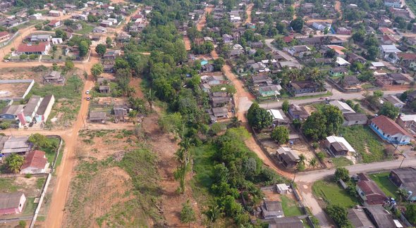 Concurso Prefeitura de Cotriguaçu: vista aérea do município - Divulgação