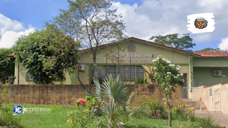 Processo seletivo da Prefeitura de Nova Guataporanga SP: sede do Executivo - Google Street View