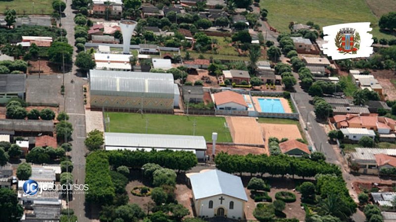 Processo seletivo de Santana da Ponte Pensa: vista aérea da cidade