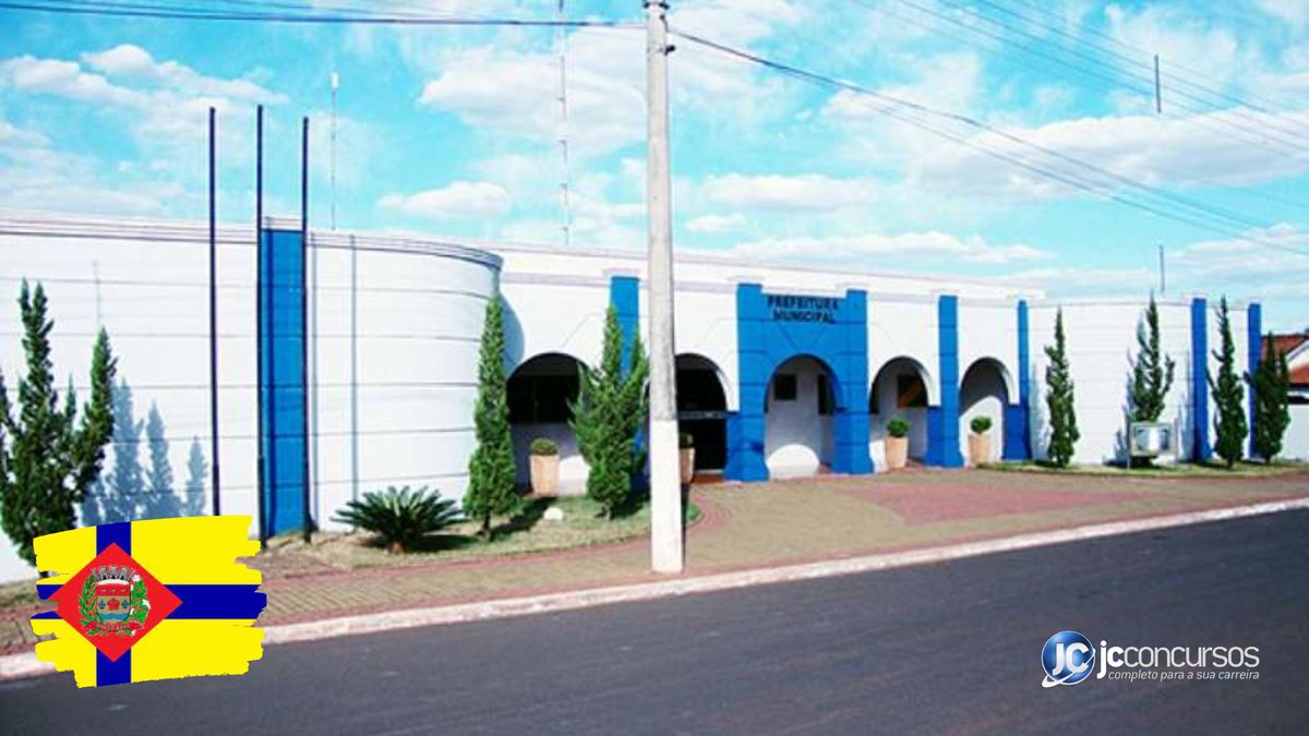 Concurso da Prefeitura de Dirce Reis: fachada do prédio do Executivo - Divulgação