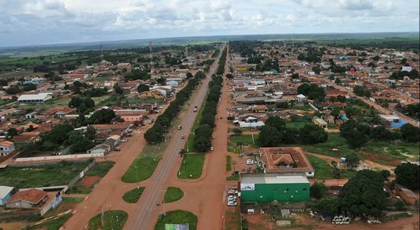 Concurso Prefeitura de Dom Eliseu: vista aérea da cidade - Divulgação