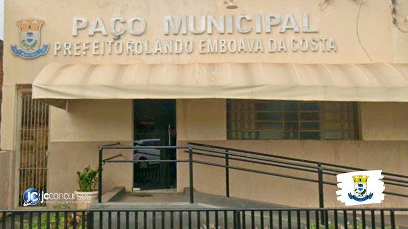 Processo seletivo de Flora Rica SP: fachada da sede do Executivo