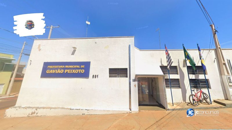 Concurso da Prefeitura de Gavião Peixoto: sede do Poder Executivo - Foto: Google Street View