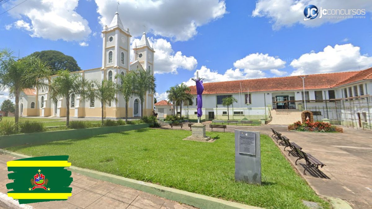 Concurso da Prefeitura de Goiandira GO: vista da igreja matriz