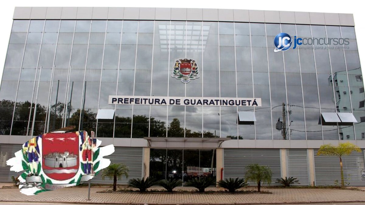 Processo Seletivo Prefeitura de Guaratinguetá: prédio do executivo municipal