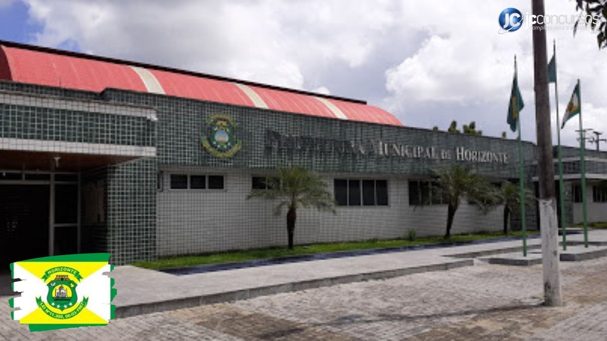 Concurso de Horizonte CE: sede da prefeitura municipal