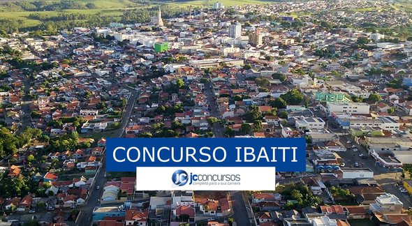 Concurso de Ibaiti: vista aérea da cidade - Divulgação
