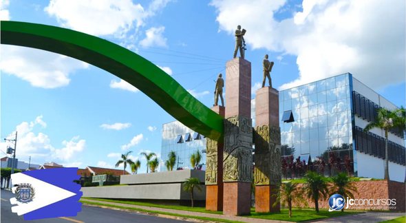 Concurso da Prefeitura de Ibaté: fachada do prédio do Executivo - Divulgação