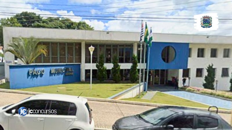 Processo seletivo de Ibiúna SP: fachada da sede do Executivo