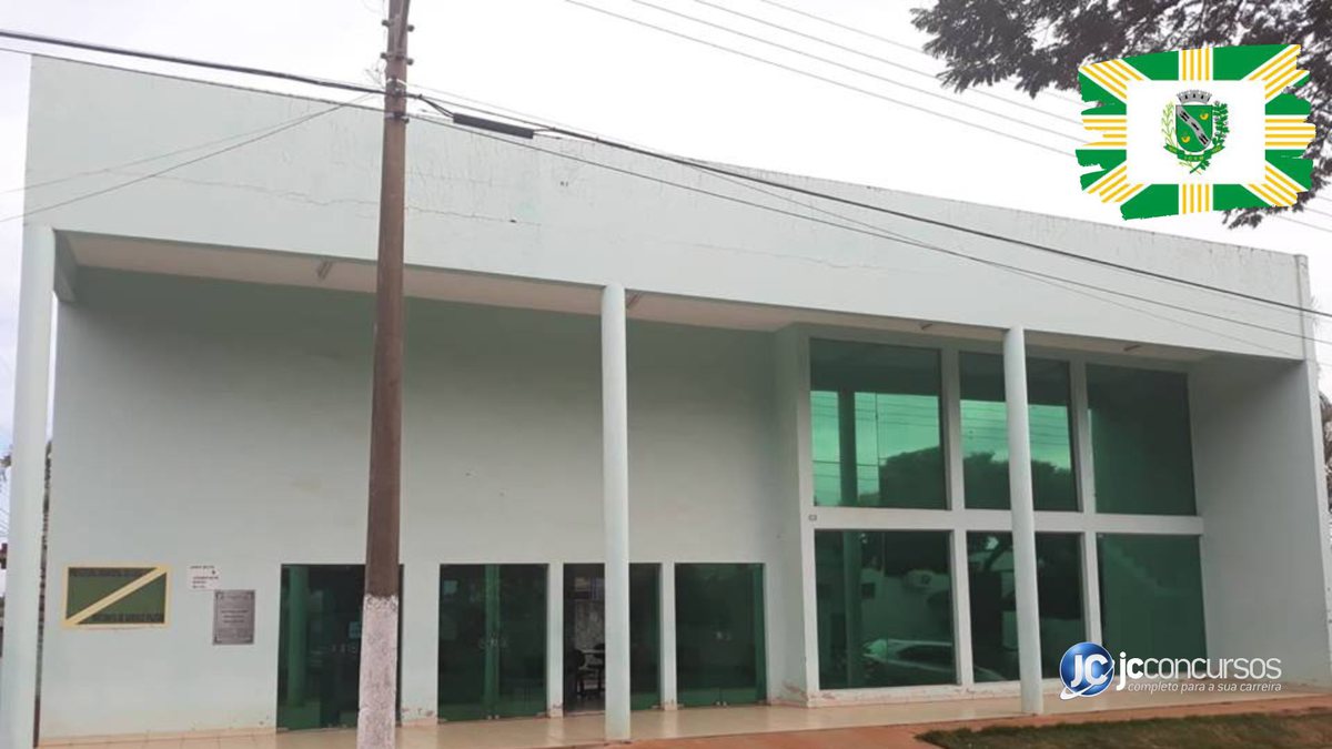 Concurso da Prefeitura de Icém: fachada do prédio do Executivo - Divulgação