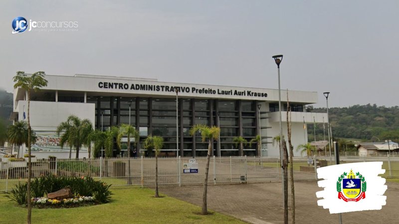Concurso da Prefeitura de Igrejinha: sede do Executivo - Foto: Google Street View