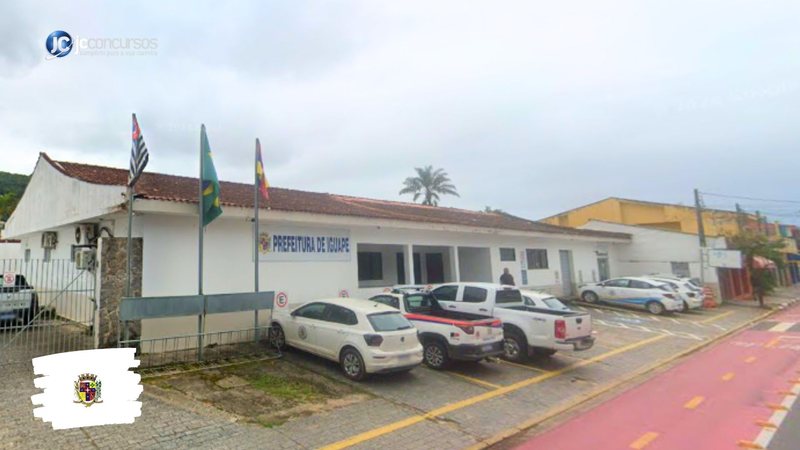Concurso da Prefeitura de Iguape: sede do Executivo - Foto: Google Street View