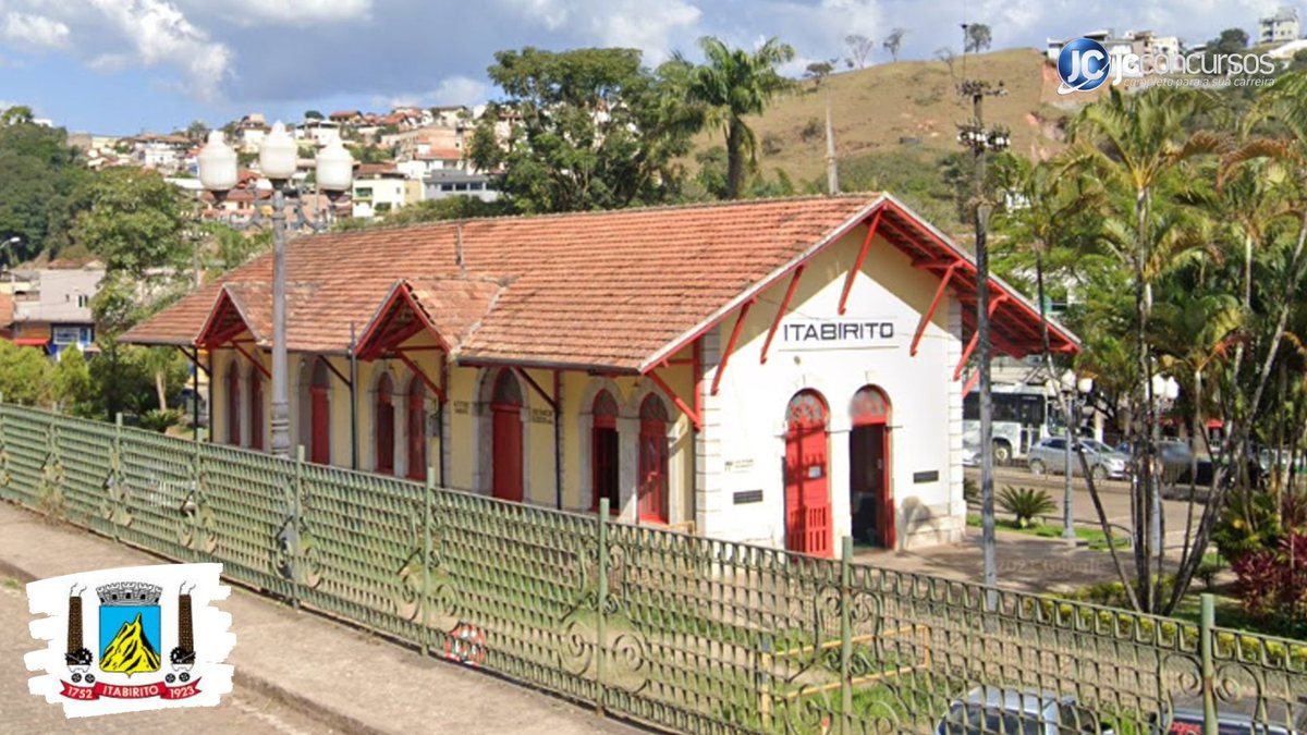 Concurso da Prefeitura de Itabirito MG: complexo turístico Praça da Estação