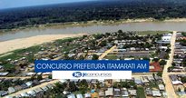 Concurso Prefeitura de Itamarati - vista aérea do município - Divulgação