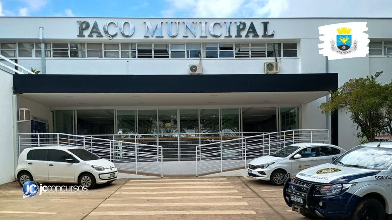 Paço municipal da Prefeitura de Itapeva (SP)