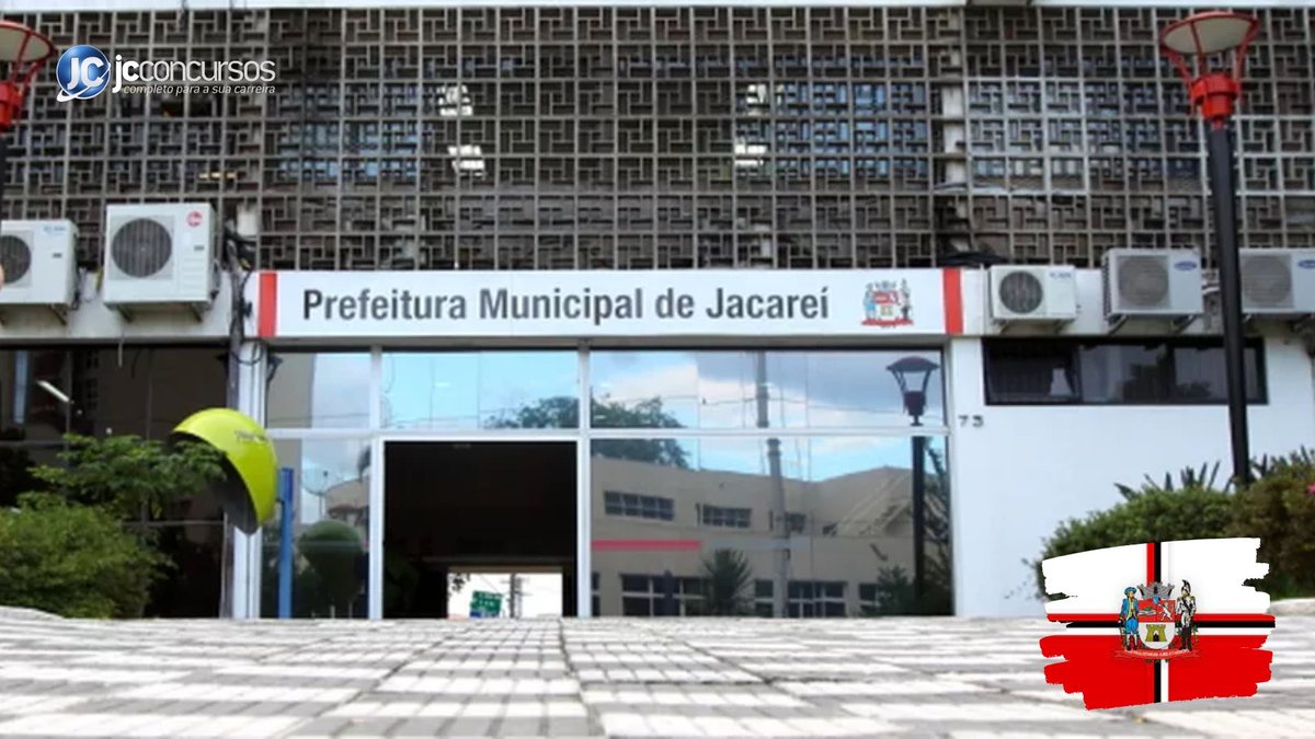 Concurso da Prefeitura de Jacareí: fachada do prédio do Executivo
