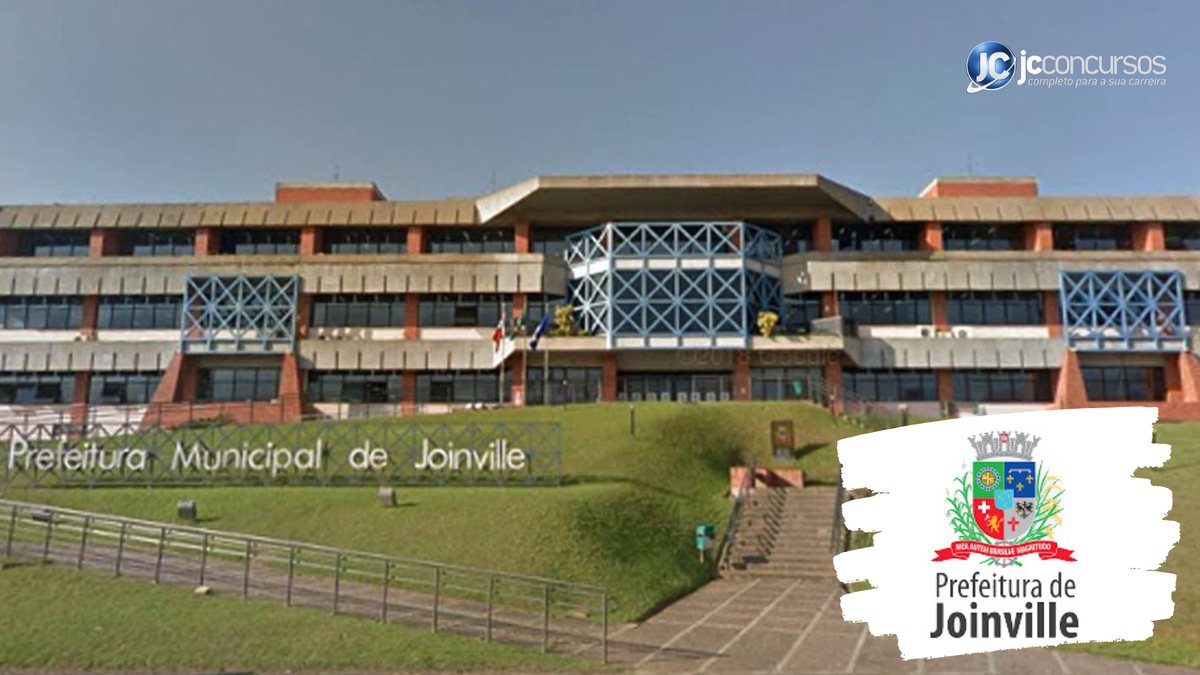 Concurso da Prefeitura de Joinville SC: sede do órgão