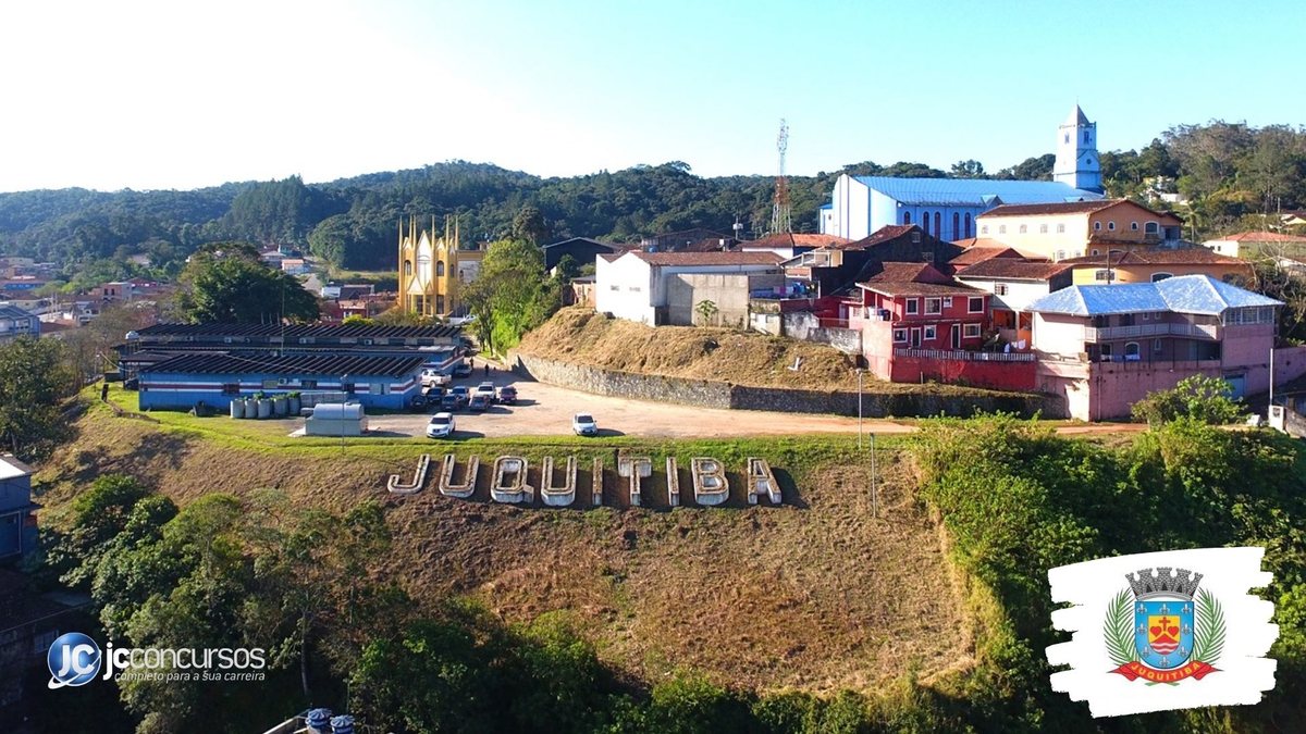 Concurso da Prefeitura de Juquitiba: vista aérea do município - Foto: Divulgação